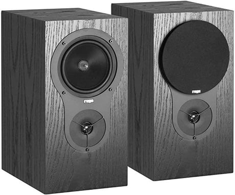 Rega RX1 diffusori da stand o muro Nero COPPIA bookshelf a 2 vie, bass reflex posteriore - TechSoundSystem.com