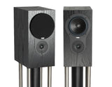 Rega RX1 diffusori da stand o muro Nero COPPIA bookshelf a 2 vie, bass reflex posteriore - TechSoundSystem.com