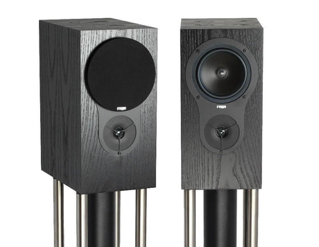 Rega RX1 diffusori da stand o muro Nero COPPIA bookshelf a 2 vie, bass reflex posteriore - TechSoundSystem.com