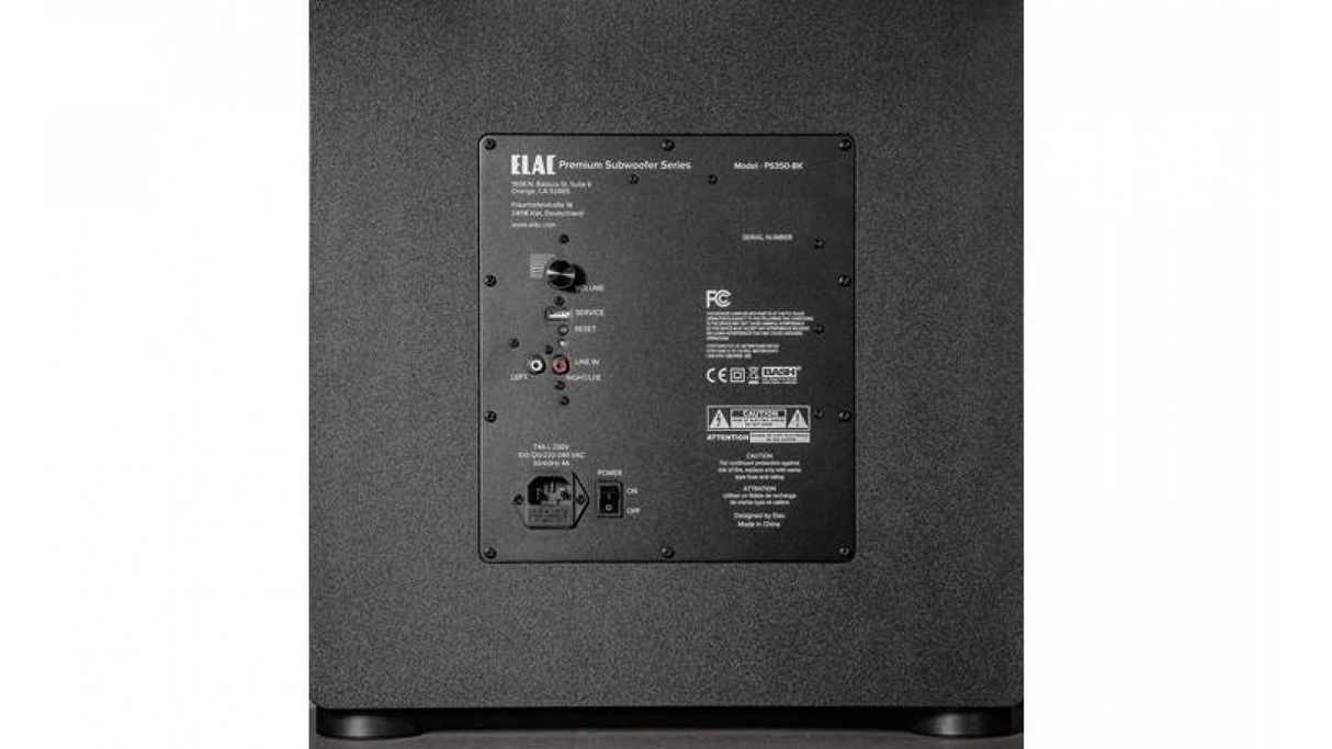 ELAC Varro PS350-BK subwoofer attivo bass reflex 12” 700W