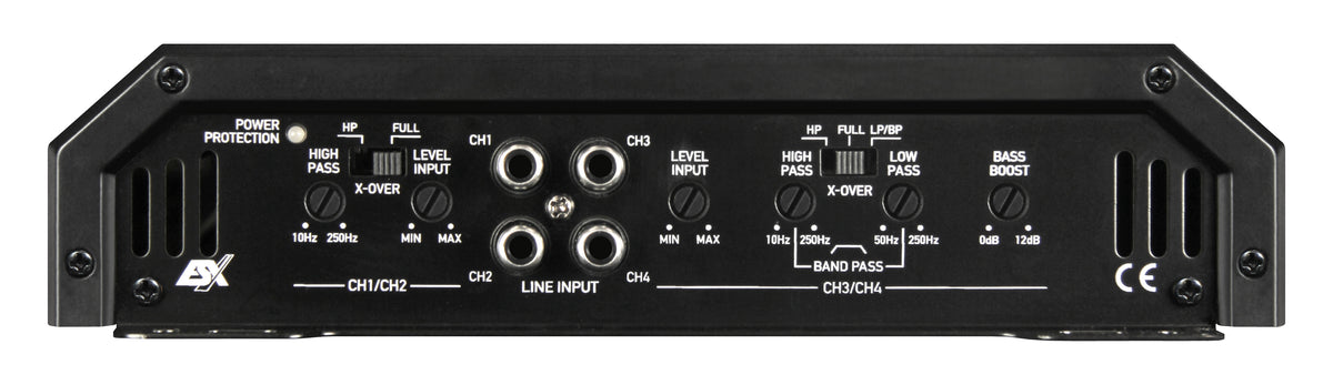 ESX HXE100.4 amplificatore analogico a 4 canali in Classe A/B