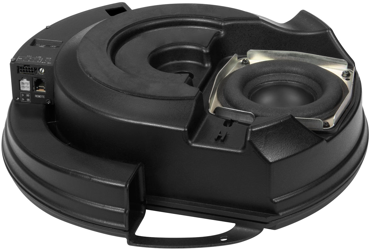 ESX SL300A subwoofer attivo a 3 canali per vano ruota di scorta 130 mm 200W