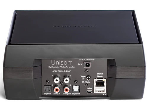 Martin Logan UNISON preamplificatore/streamer wireless Apple AirPlay, DTS Play-Fi con ARC