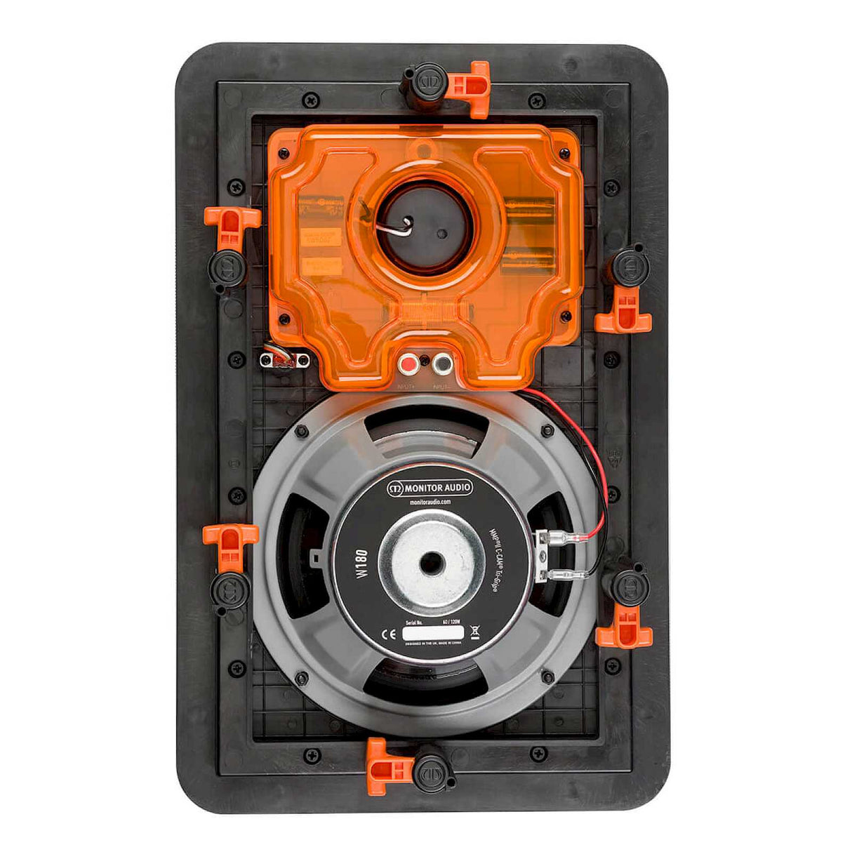 Monitor Audio Basics W180 diffusore da incasso a parete 2 vie 8” 6 Ohm 120W