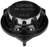 Musway CSM42X Kit per Mercedes classe C/GLC/E a 2 vie coassiali 100mm 120W