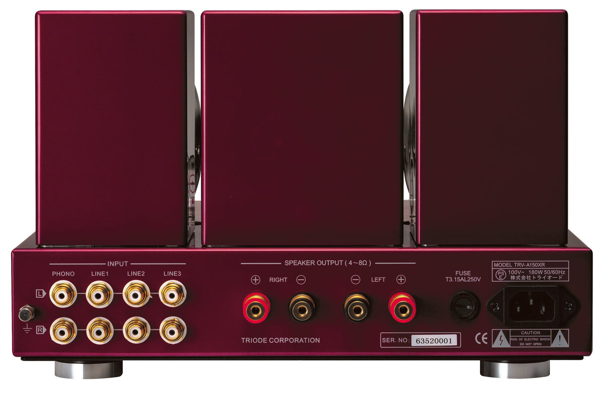 Triode TRV-A150XR amplificatore integrato stereo single-ended a valvole in classe A
