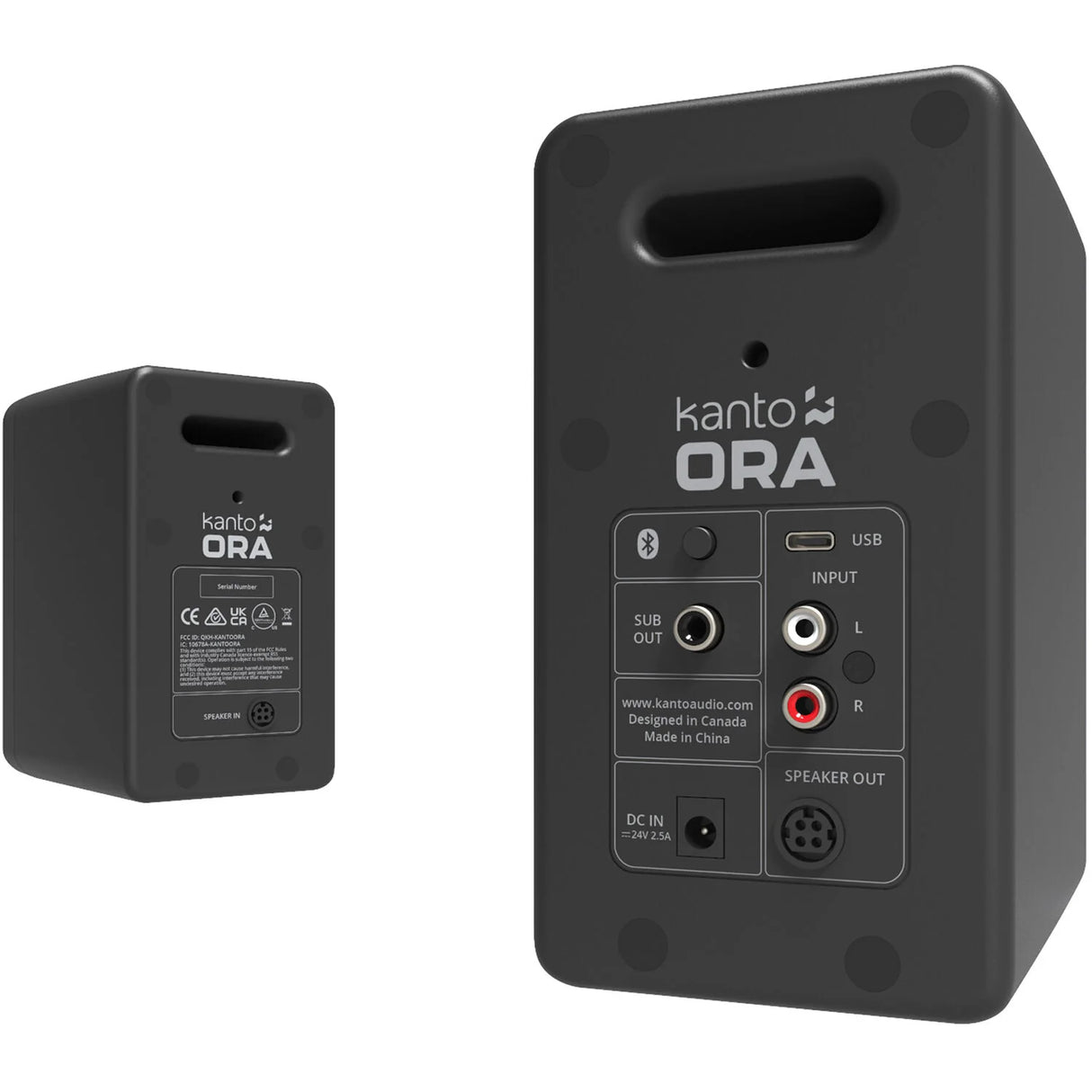 Kanto ORA coppia di diffusori amplificati a due vie da 76 mm 100W