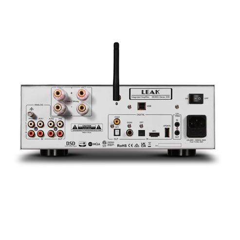LEAK STEREO 230 amplificatore integrato stereo Hi-End 75W x 2 8 ohm e 115W x 2 4 ohm