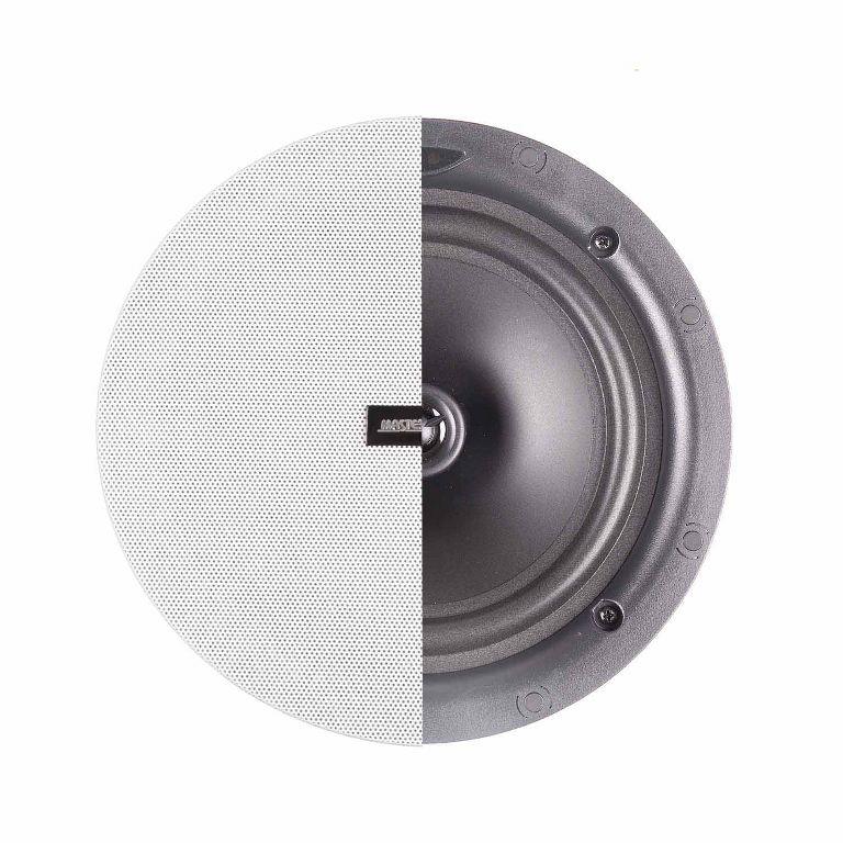 Master Audio RS200CT Diffusore 2 vie in ABS 40W da soffitto ad incasso, 200 mm, con trasformatore 100 V - TechSoundSystem.com