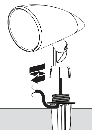 Martin Logan 12" GROUND STAKE supporto a baionetta da terreno per SAT40 e SAT60