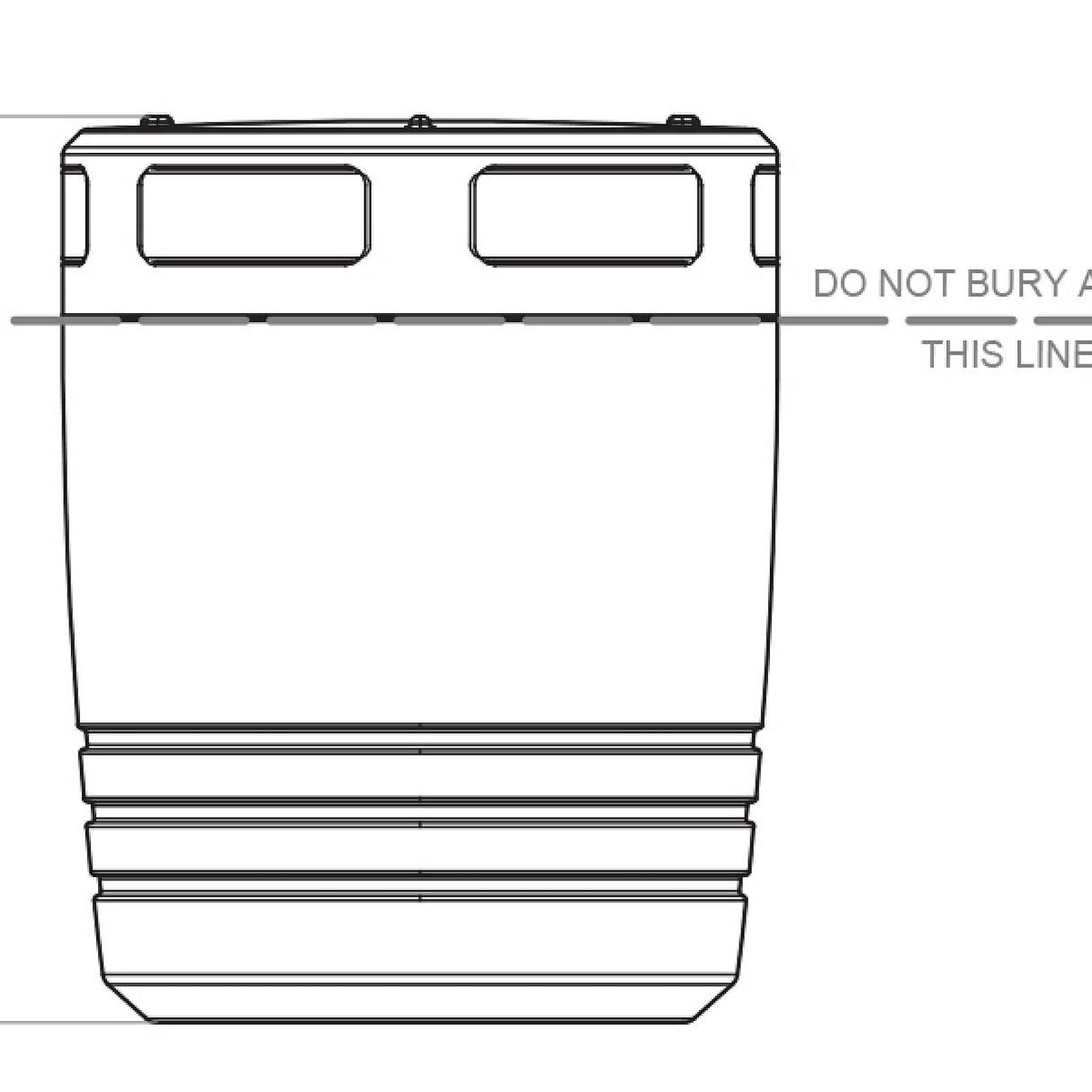 Monitor Audio Climate Garden CLG-W10 subwoofer da esterno 10” 4 Ohm 150W