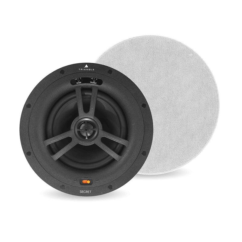 Triangle EMT7 Altoparlante da incasso a soffitto di facile montaggio 2 vie coassiale da 17cm - TechSoundSystem.com