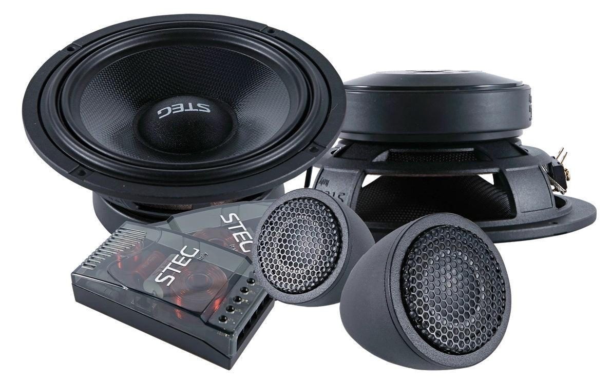 STEG SG 650C sistema altoparlanti per auto 2 vie da 165mm High End alta efficienza - TechSoundSystem.com