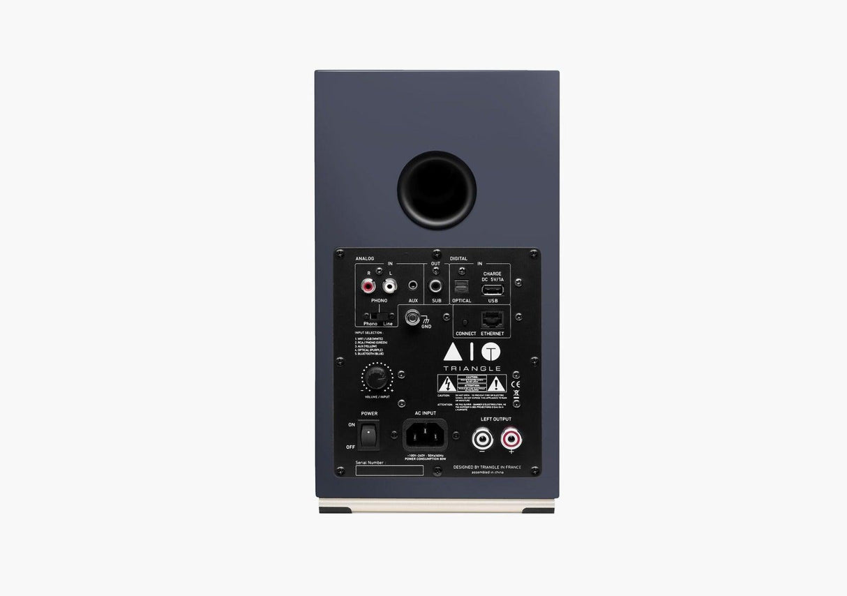 Triangle AIO TWIN Diffusori attivi Wi-Fi, Bluetooth 5.0, 2 vie bass-reflex (COPPIA) - TechSoundSystem.com