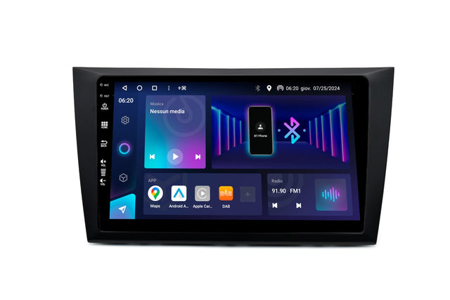 Phonocar SM325 Autoradio Custom fit ANDROID 13 per GOLF VI 2008-2012 QLED 9" - TechSoundSystem.com