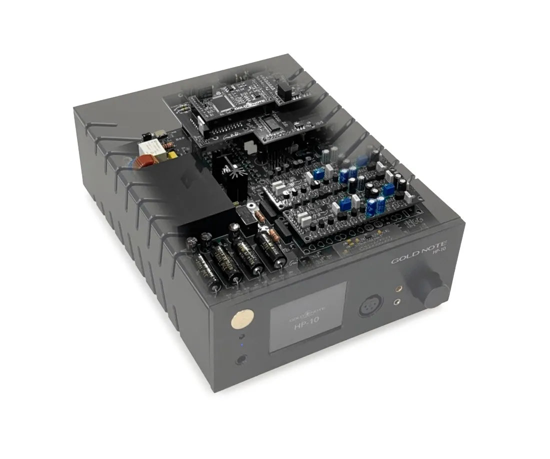 Gold Note HP-10 amplificatore cuffie high-end in classe A Dual Mono