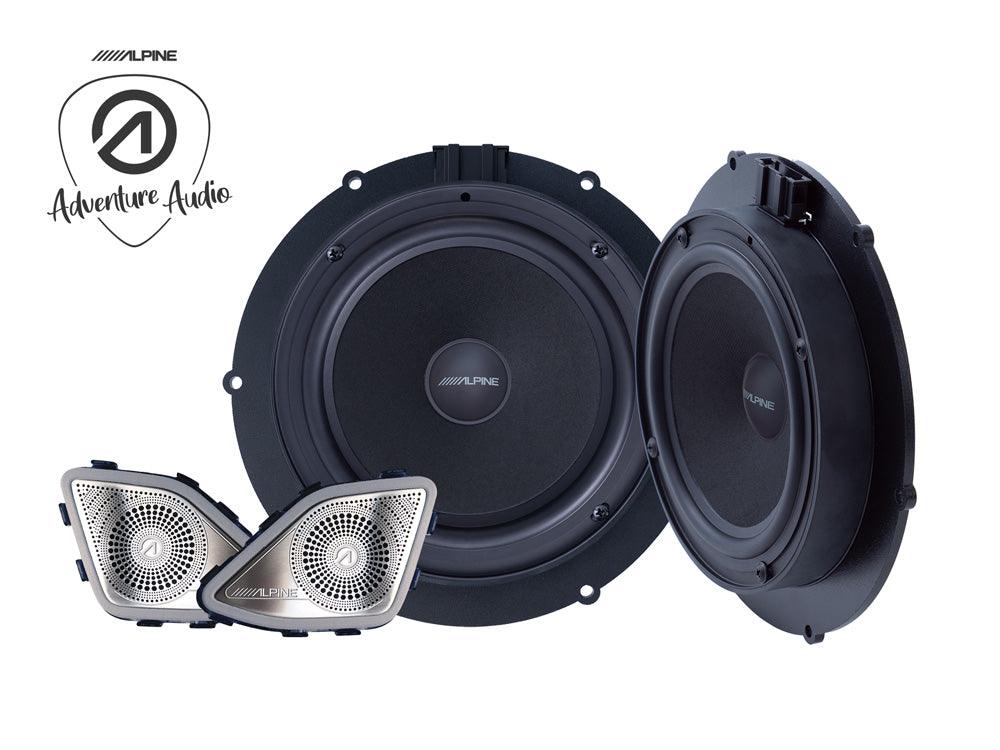 Alpine SPC-106T6 Sistema di Altoparlanti da 16,5 cm specifici per Volkswagen T6 - TechSoundSystem.com
