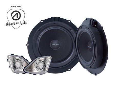 Alpine SPC-106T6 Sistema di Altoparlanti da 16,5 cm specifici per Volkswagen T6 - TechSoundSystem.com