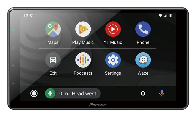 Pioneer SPH-EVO93DAB-UNI monitor DISPLAY 9" CAPACITIVO WI-FI con kit installazione 1 DIN - TechSoundSystem.com
