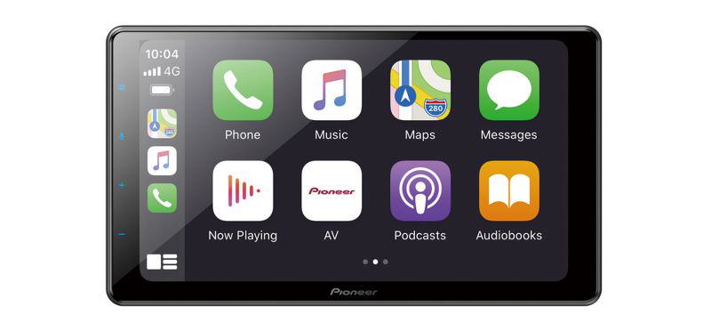 Pioneer SPH-EVO93DAB-UNI monitor DISPLAY 9" CAPACITIVO WI-FI con kit installazione 1 DIN - TechSoundSystem.com