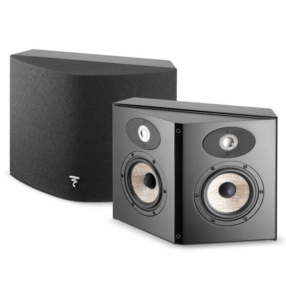 Focal ARIA SR 900 NERO diffusore surround bipolare 2 vie, 2 woofer "FLAX", 2 tweeter TNF, 25-120W (1PZ) - TechSoundSystem.com