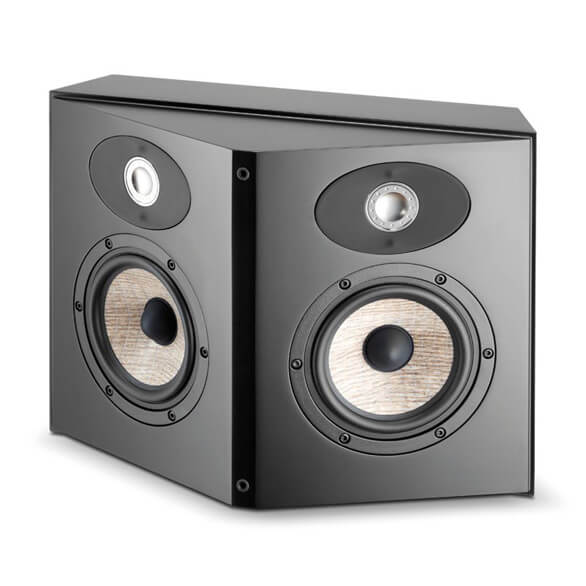 Focal ARIA SR 900 NERO diffusore surround bipolare 2 vie, 2 woofer "FLAX", 2 tweeter TNF, 25-120W (1PZ) - TechSoundSystem.com