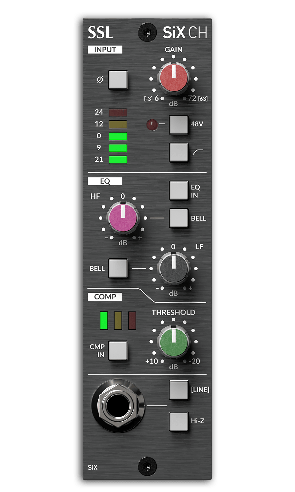 SOLID STATE LOGIC 500-SERIES SIX CHANNEL - TechSoundSystem.com