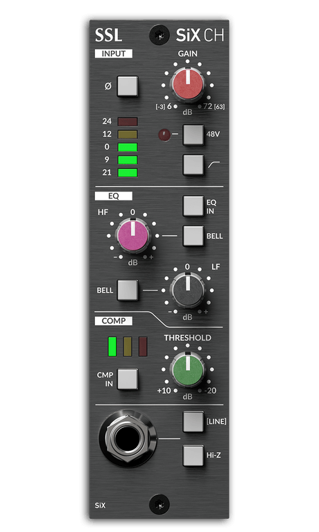 SOLID STATE LOGIC 500-SERIES SIX CHANNEL - TechSoundSystem.com