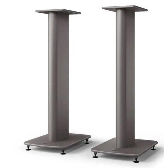 KEF S2 STAND Coppia di stativi per diffusori KEF LS50 META e Wireless 2 GRIGIO TITANIO - TechSoundSystem.com