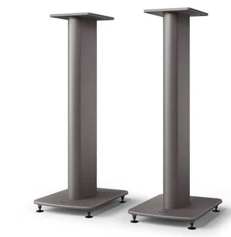 KEF S2 STAND Coppia di stativi per diffusori KEF LS50 META e Wireless 2 GRIGIO TITANIO - TechSoundSystem.com