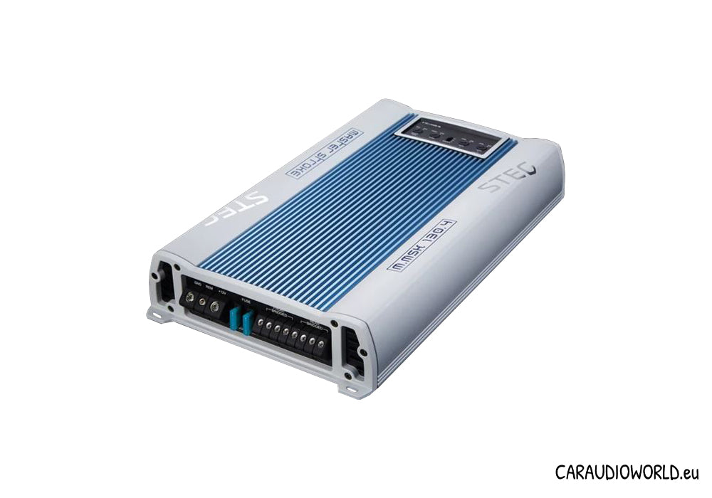 STEG M.MSK130.4 Amplificatore MASTER STROKE per auto 4 canali HIGH END classe D