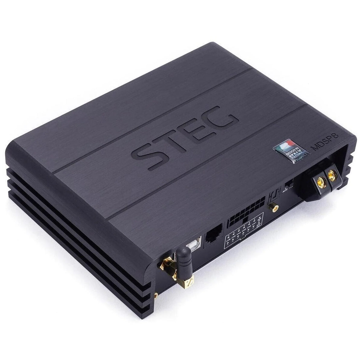 STEG MDSP8 Amplificatore con DSP e Bluetooth integrato per lo streaming diretto