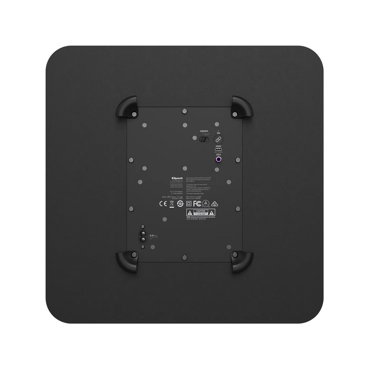 KLIPSCH Subwoofer Flexus SUB 200 wireless per soundbar CORE 12″ da 200W RMS