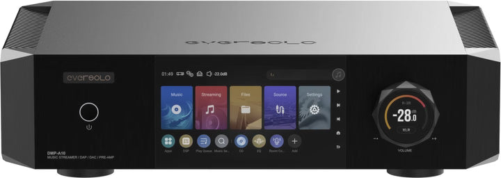 Eversolo DMP-A10 streamer top di gamma DAC ESS Sabre e preamplificatore per impianti hi-fi esigenti