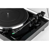 THORENS TD 202 BLACK HIGH GLOSS Giradischi manuale a telaio rigido rinforzato con trazione a cinghia - TechSoundSystem.com