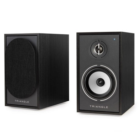 Triangle BR02 CONNECT Coppia diffusori attivi bluetooth da stand 2 vie bass-reflex da 50W - TechSoundSystem.com