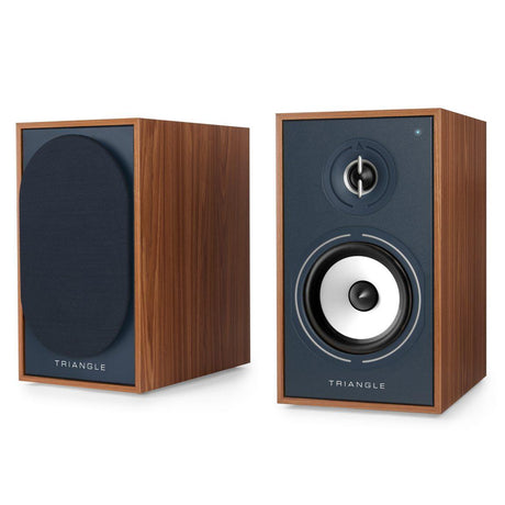 Triangle BR02 CONNECT Coppia diffusori attivi bluetooth da stand 2 vie bass-reflex da 50W - TechSoundSystem.com