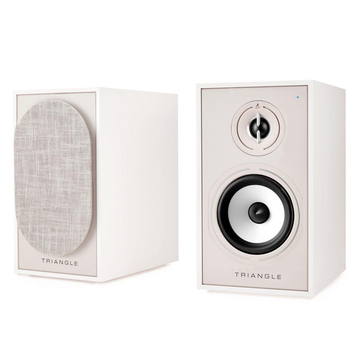 Triangle BR02 CONNECT Coppia diffusori attivi bluetooth da stand 2 vie bass-reflex da 50W - TechSoundSystem.com