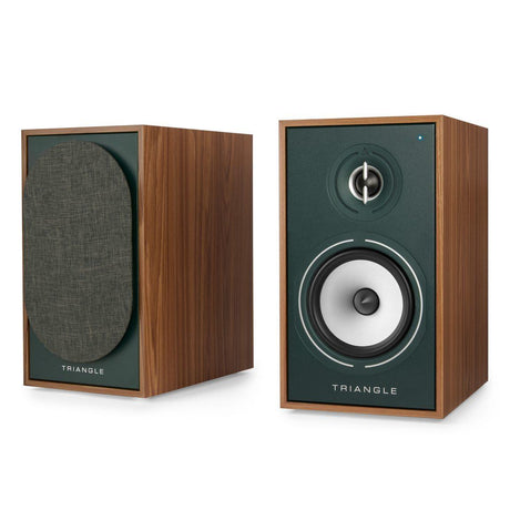 Triangle BR02 CONNECT Coppia diffusori attivi bluetooth da stand 2 vie bass-reflex da 50W - TechSoundSystem.com