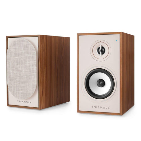 Triangle BR02 CONNECT Coppia diffusori attivi bluetooth da stand 2 vie bass-reflex da 50W - TechSoundSystem.com