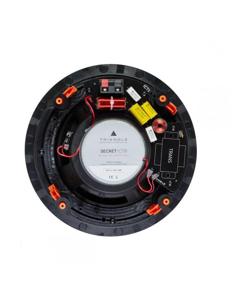 Triangle ICT8 Diffusore da incasso a parete o soffitto, 2 vie coassiale, woofer da 20cm - TechSoundSystem.com