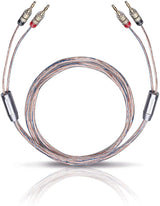 OEHLBACH 10716 Twin Mix One B Set di cavi per altoparlanti Hi-fi con connettori a banana 2x2,00MT - TechSoundSystem.com