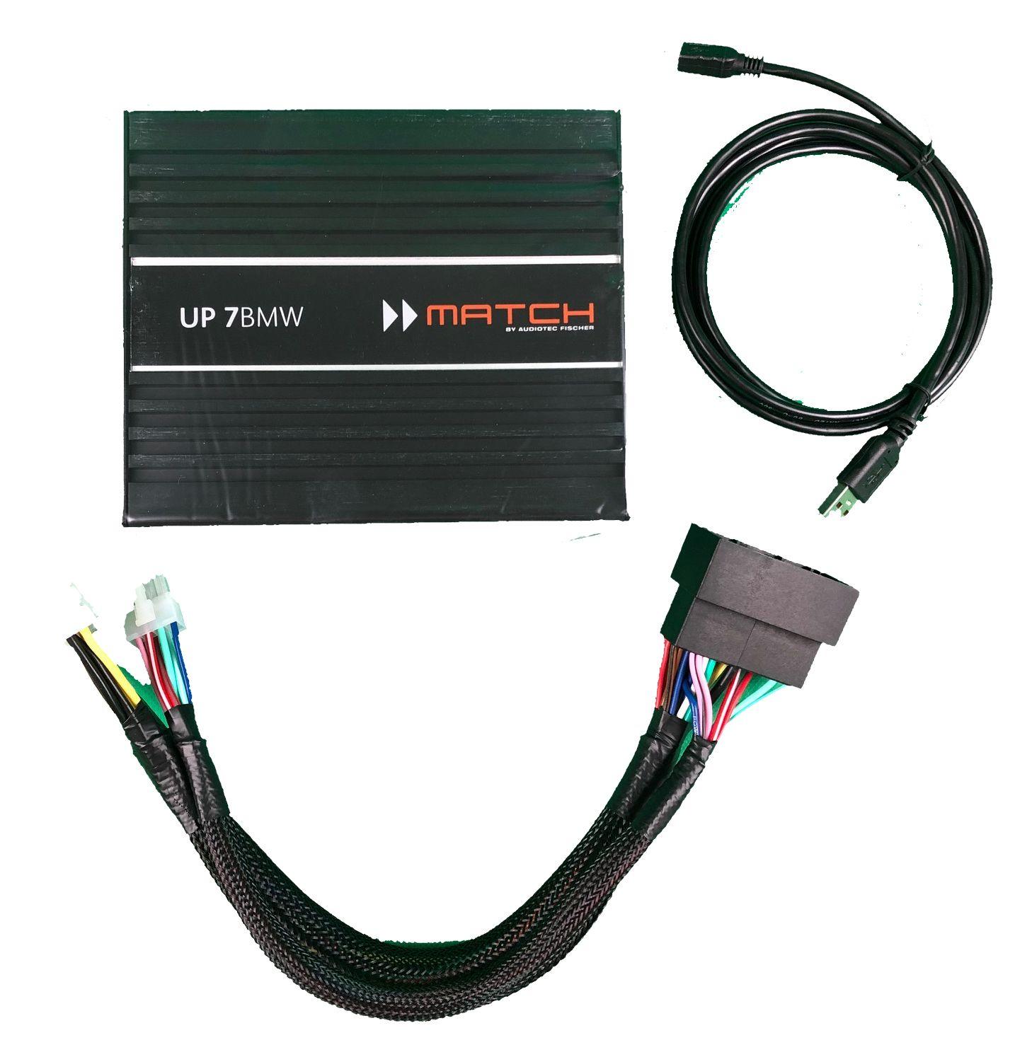 MATCH UP 7BMW processore amplificatore DSP 7 canali per BMW HIGH