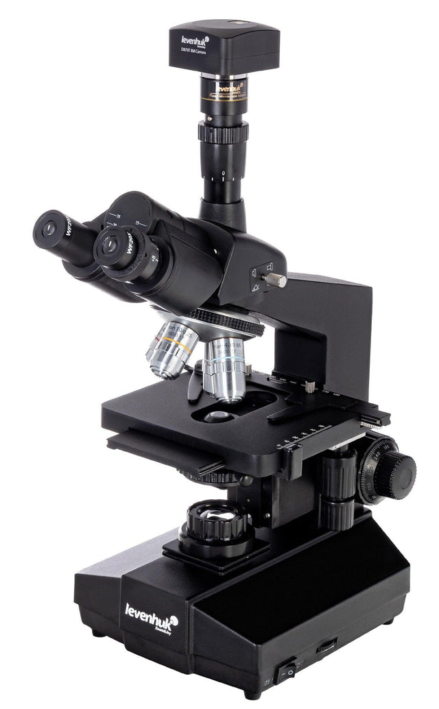 Microscopio trinoculare digitale Levenhuk D870T 8M - TechSoundSystem.com