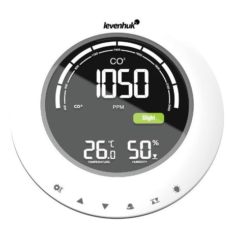 Rilevatore di CO₂ Levenhuk Wezzer PLUS LP90 - TechSoundSystem.com