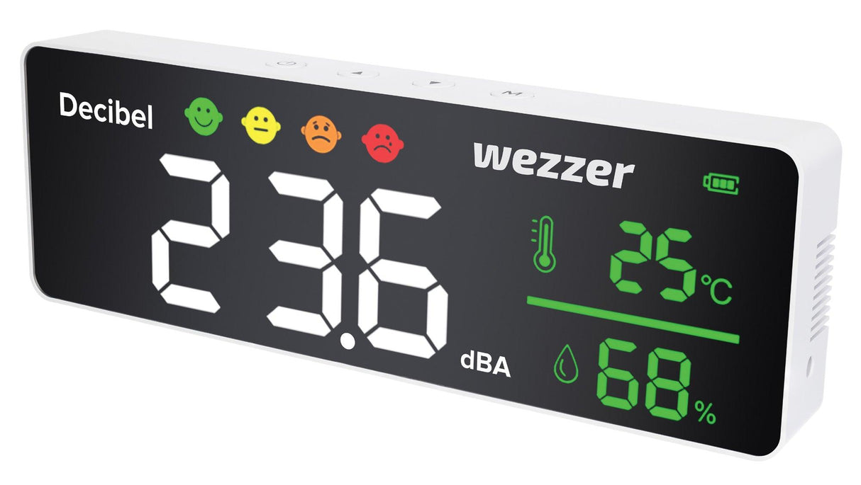 Termoigrometro con fonometro Levenhuk Wezzer Teo TH70 - TechSoundSystem.com