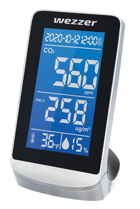 Monitor della qualità dell’aria Levenhuk Wezzer Air PRO DM40 - TechSoundSystem.com