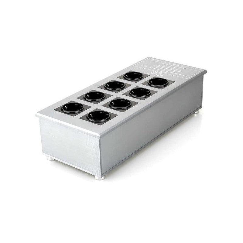 Viborg Audio VE80 Ciabatta hifi filtrata e protetta da 3300W 8 prese SHUKO altissima qualità - TechSoundSystem.com