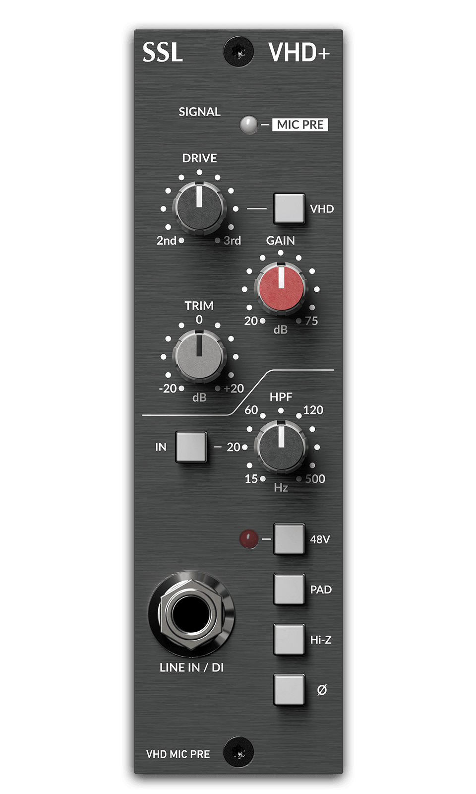 SOLID STATE LOGIC 500-SERIES VHD+ PREAMP - TechSoundSystem.com