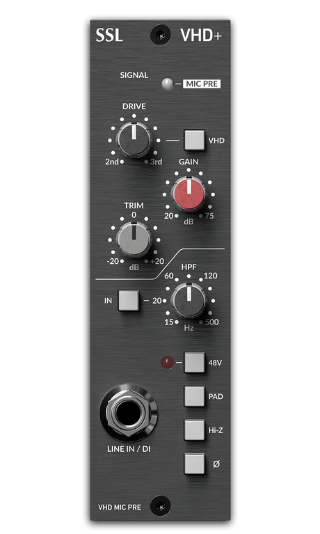 SOLID STATE LOGIC 500-SERIES VHD+ PREAMP - TechSoundSystem.com